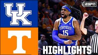 SEC SHOWDOWN  Kentucky Wildcats vs. Tennessee Volunteers | Full Game Highlights | ESPN CBB