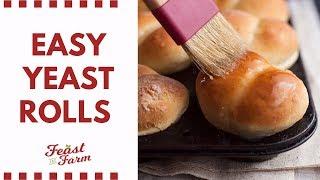 How to make easy yeast rolls