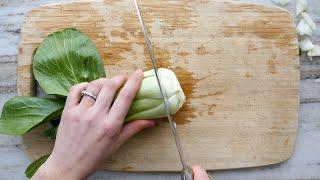 How to Cut Bok Choy