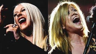 Kelly Clarkson VS Christina Aguilera // Vocal Belt Battle (Studio + Live!) (HD)