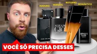 Os ÚNICOS 4 Estilos de PERFUMES que TODO HOMEM DEVE TER em 2025 | Glow Up Masculino