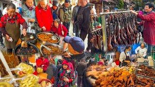 China Hangzhou Food Desert Morning Market,