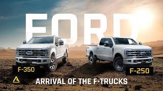 2024 Ford F250 Super Duty Platinum FX4 vs Ford F350 Super Duty Platinum Tremor Comparison