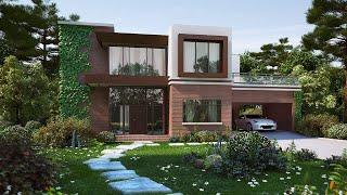 UNIQUE! 100+ MODERN BRICK HOUSE FACADES DESIGN IDEAS | GUIDE FOR BRICK MATERIALS FOR HOME EXTERIOR