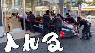 LEAF nismo RC02を店内入れるだけの動画【神奈川日産】