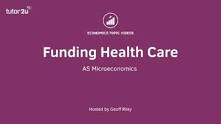 Merit Goods: Funding Health Care