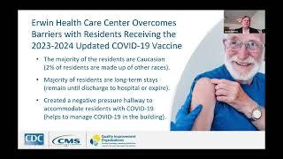 CDC and CMS Present Stories from the Field Immunization Strategies for Long term Care