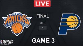 NBA LIVE! New York Knicks vs Indiana Pacers Game 3 | May 26, 2025 NBA Playoffs LIVE! 2K