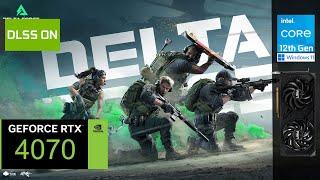 Delta Force: Hawk Ops (beta) | RTX 4070 | 1440p, UTLRA, DLSS ON / OFF