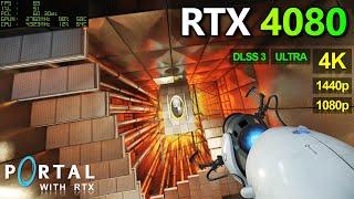 RTX 4080 | Portal with RTX - This is super Demanding!