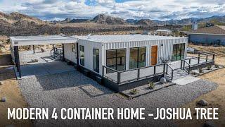 MODERN CONTAINER HOME IN JOSHUA TREE // CONTAINER POOL // BLOK STUDIO // TOUR INSIDE!