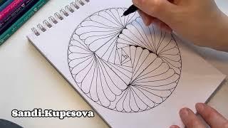Meditative drawing / Relaxation/Медитативное рисование #21