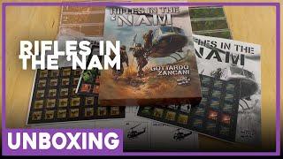 Unboxing | Rifles in the 'Nam | Tiny Battle Publishing | The Players' Aid