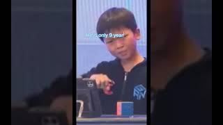 Why Did Yiheng Wang Cry #sad #china #rubixcube #championship #gancube #shorts #viral #speedcubing