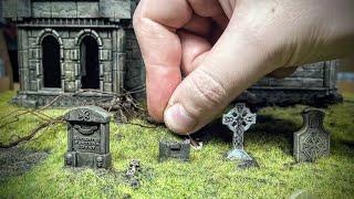 ДИОРАМА - ЗАБРОШЕННОЕ КЛАДБИЩЕ | Fantasy DIORAMA