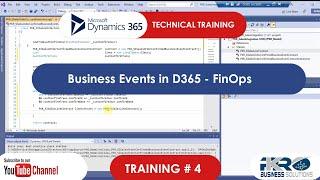 How to develop and consume Business Events in Dynamics 365 Finance and Operations