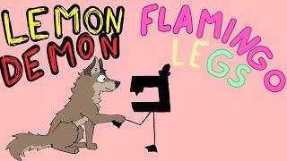 Flamingo Legs - Fan Animation // flipaclip