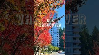 University of British Columbia VANCOUVER Canada: An #Autumn Stroll in Nature’s Beauty