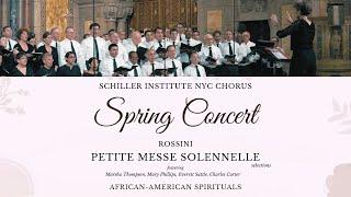 Spring Concert 2024 featuring selections from Rossini's Petite Messe Solonnelle