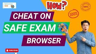 How to cheat on safe exam browser in 2024 | HOW TO BYPASS SEB