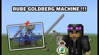 Rube Goldberg Machine In MINECRAFT !!! ( Part 1 )