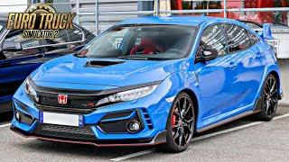 Honda Civic FC5 / FK8 V2 (1.43) ETS2 Car Mods