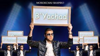 Mordechai Shapiro - B'Yachad | Official LIVE Video