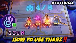 HOW TO SURVIVE EARLY GAME BEGINNER TUTORIAL‼️ THARZ SKILL 3 MAGIC CHESS 2024