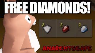 CLAIM FREE DIAMONDS NOW FOR INSANE BOOST ON THIS RSPS!! | UPDATE REVIEW! (GIVEAWAY) - Anarchy RSPS