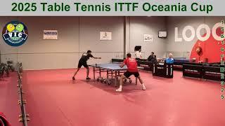 Jeremy Dey (NCL) vs Bydhir Carnet (PYF)  Highlights  2025 Table Tennis ITTF Oceania Cup