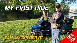 Goldwing Rider Takes First Ride on Can-Am Spyder RT | Cruiseman's Garage