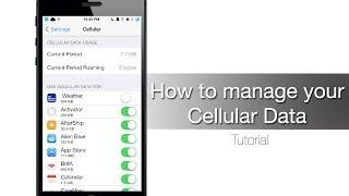 How to manage your Cellular Data on your iPhone - iPhone Hacks