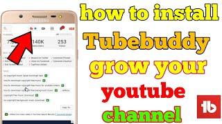 How to install tubebuddy on chrome | Add tubebuddy extension on chrome browser pc laptop