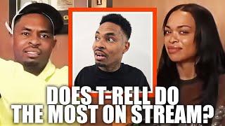 Heather Checks T-Rell For Doing The Most On Stream!