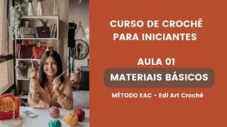 Curso de crochê - Aprenda crochê do zero