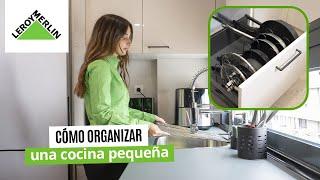 Cómo organizar una cocina pequeña | LEROY MERLIN