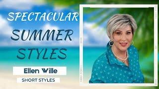 Spectacular Summer Styles: Ellen Wille SHORT Wigs SHOWCASE | 10 WIGS | 10 COLORS | 10 MINUTES