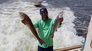 June 2019 REDS and SPECKLED TROUT in Chandeleur Island!!!(CATCH CLEAN COOK on the half shell)