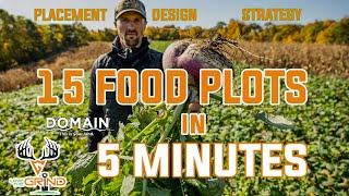 15 FOOD PLOTS in 5 MINUTES