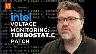 Turbostat.c: Let's Add a Voltage Monitor Patch for Intel CPUs