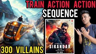 Sikandar Train Action Sequence Update | Sikandar Update | Salman Khan New Movie | AR Murugadoss Film