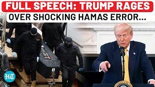 Full Speech: Trump Unleashes Fury on Hamas Over Bibas Family Killings, Backs Netanyahu’s Gaza Plan