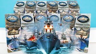 МОДЕЛИ ВОЕННЫЕ КОРАБЛИ Сюрпризы от Фреш Тойз, игрушки конструктор Warships Surprise toys unboxing