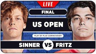 SINNER vs FRITZ ● US Open 2024 Final ● LIVE Tennis Play by Play Stream