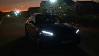 Night Features and POV Drive - 2023 Mercesdes-Benz C220d AMG -  Gets better at night!