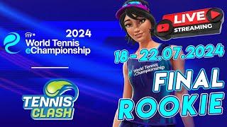 Tennis Clash 2024 ITF World Tennis eChampionship Rookie Final Round [July 2024]