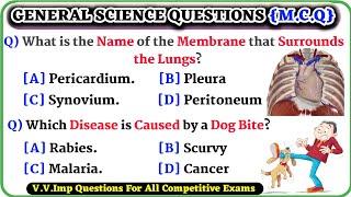 General Science Questions ll General Science Multiple Choice Question Answer ll GK In English ll