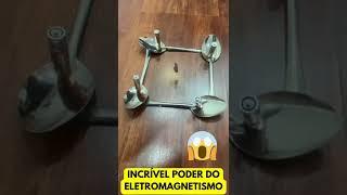 Incrível Poder do Eletromagnetismo no Dia a Dia #Shorts
