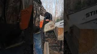 Stihl MS 170 Post and Beams Cuts