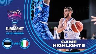 Estonia v Italy - Highlights - FIBA EuroBasket 2022 - Qualifiers